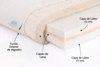 Colchón Artesanal de Látex Natural - SLIM (16cm.)