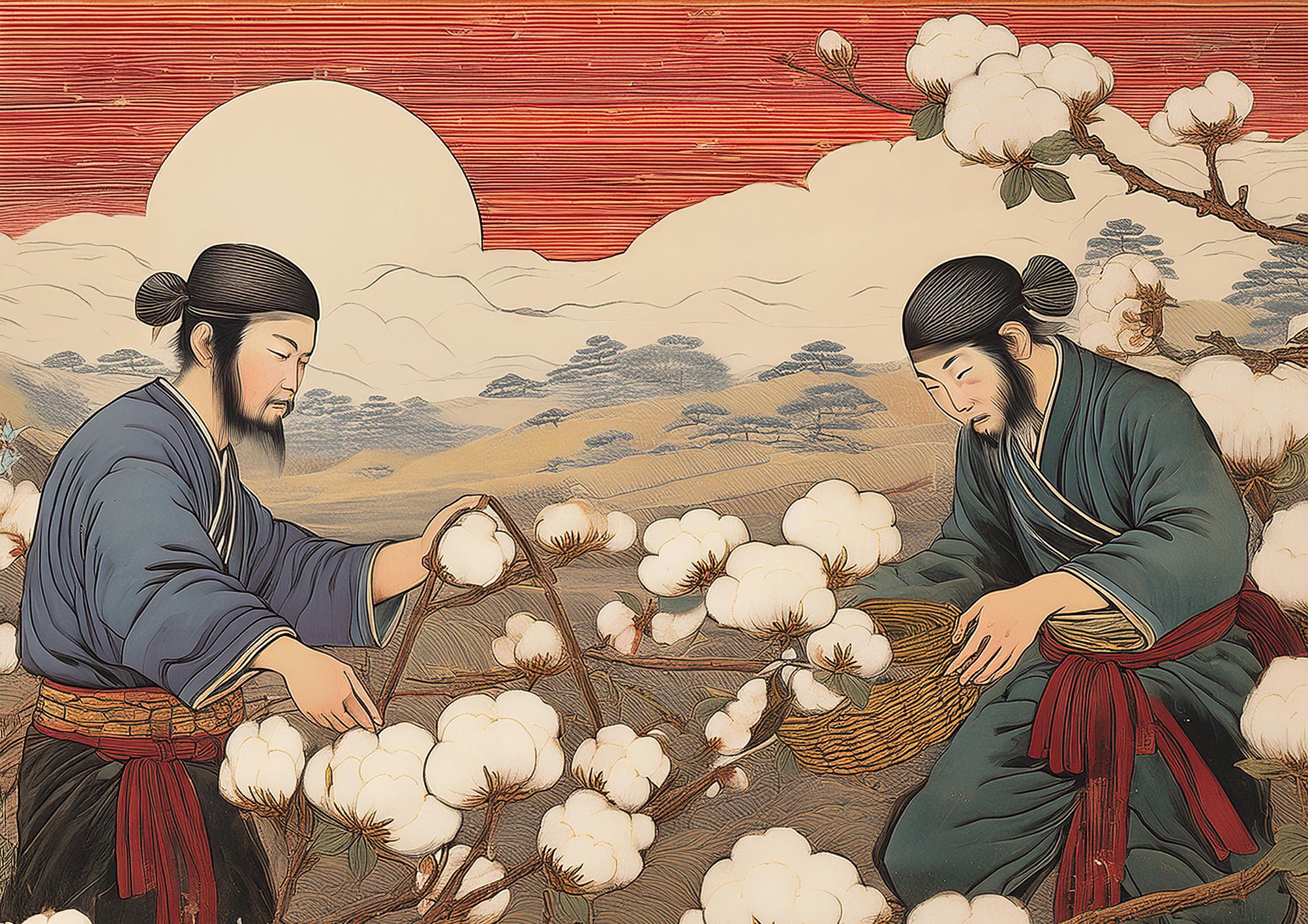 Recogedores de algodón, Futon Barcelona, un arte tradicional, la elaboración artesanal de colchones japoneses